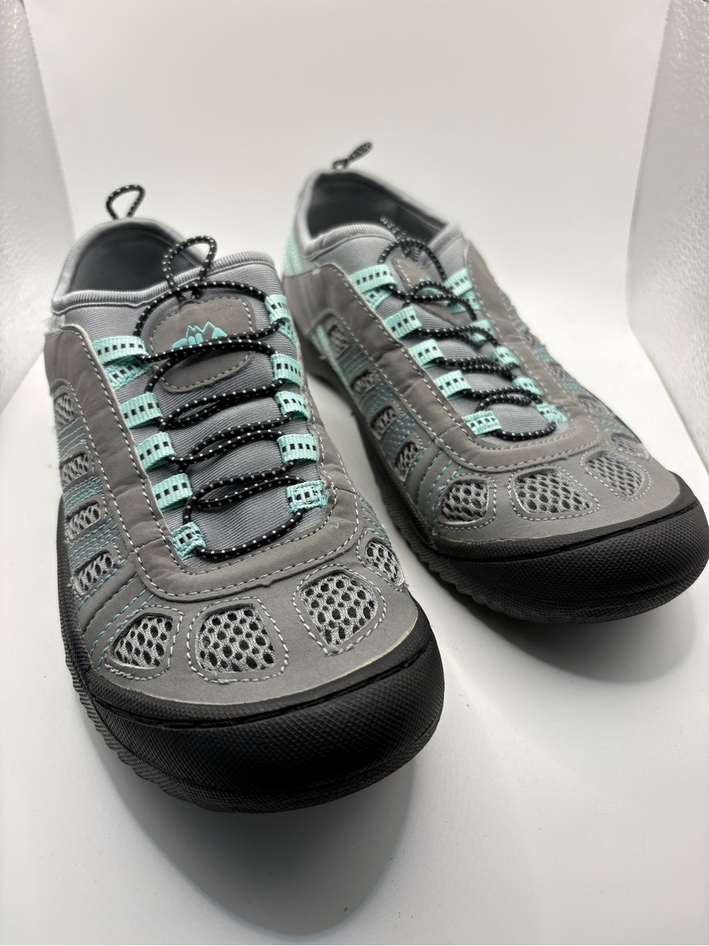 FILA Women’s 7.5 Gray Aqua Bungee Outdoor Water Shoes NWOT